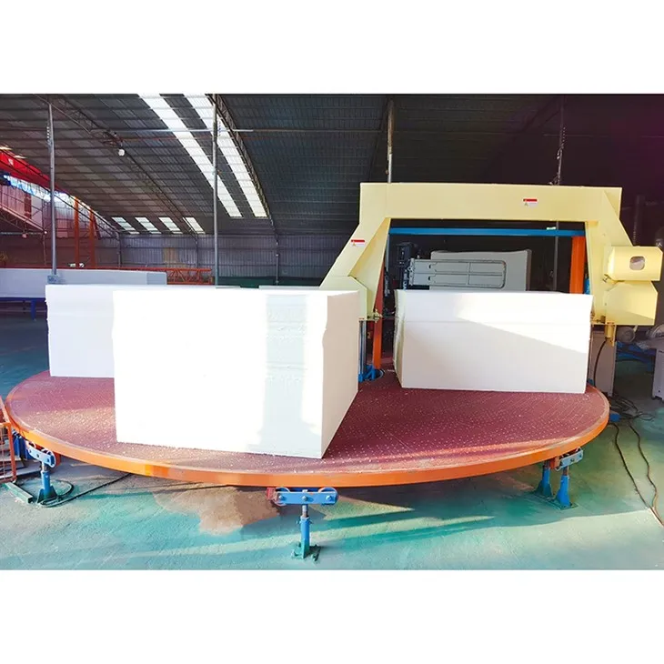 Mașină circulară automată de tăiat spumă